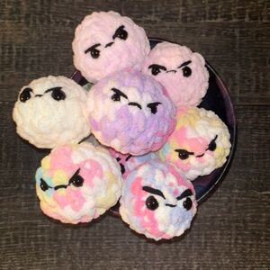 Bundle of 10 Crochet Stress Balls